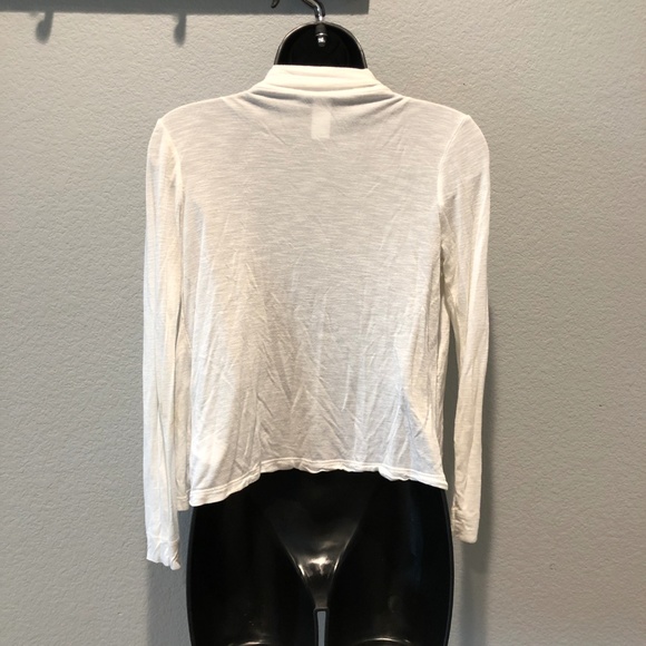 SOLD! H&M Longsleeve White Cover Up - Picture 2 of 5